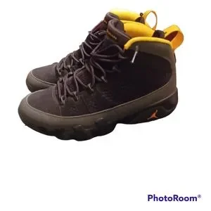 Jordan | Shoes | Jordan Retro 9 Dark Charcoal Black Gold  display picture 1